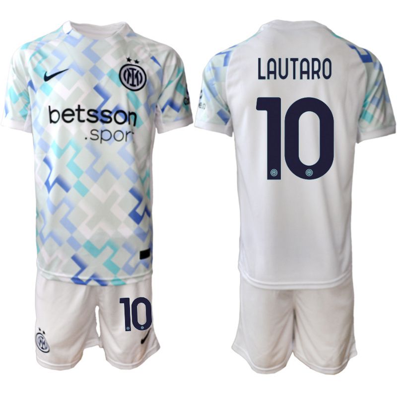 Men 2025-2026 Club Inter Milan away #10 white Soccer Jersey